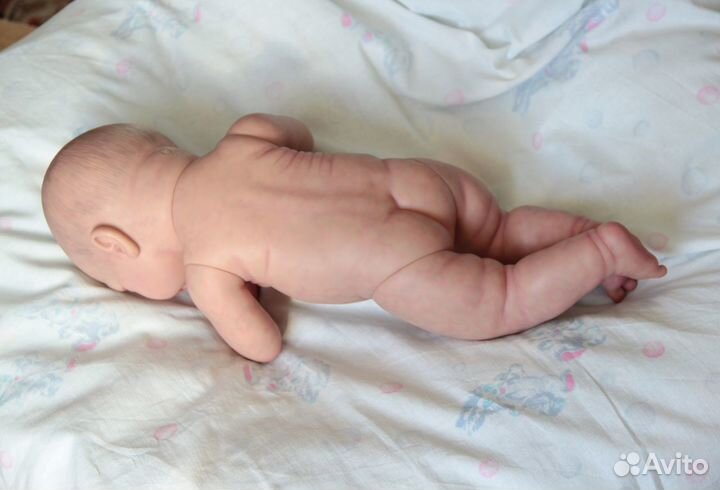 Кукла реборн реалистичный 40 см, ручная роспись
