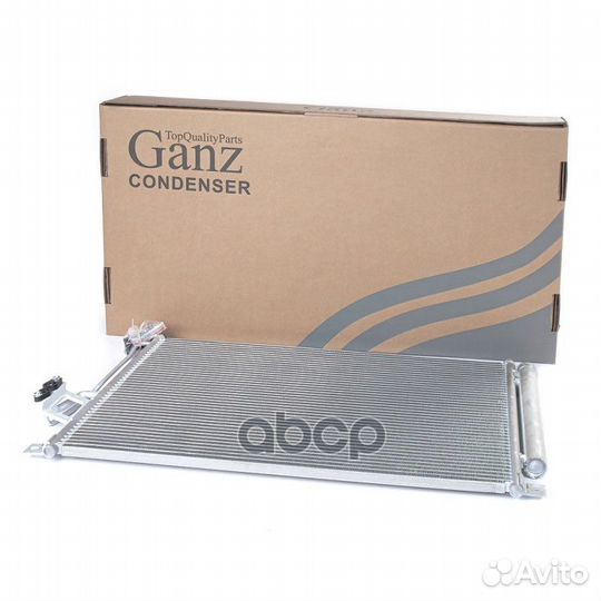 Радиатор кондиционера hyundai Santa Fe II 06