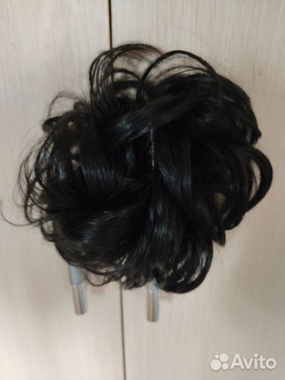 Шиньон на резинке, новый