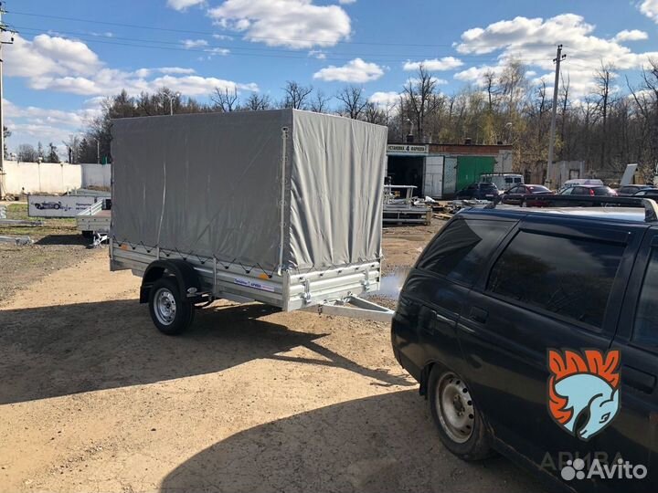 Автоприцеп с тентом 150 см мзса 817705.012