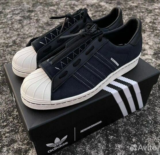 NAdidas Superstar 80s Neighborhood Core Black