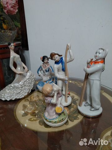 Статуэтки СССР Испанка Цыганка Счастливое детство