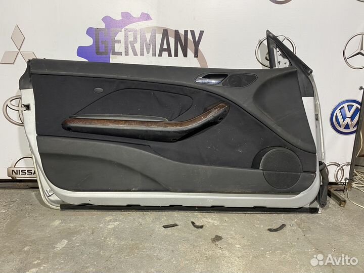 Левая дверь BMW E46 Coupe