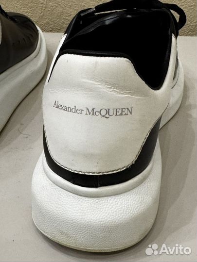 Кеды Alexander McQueen 43 Черно-Белые