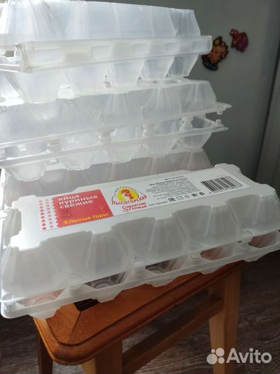 Упаковка, лотки для яиц