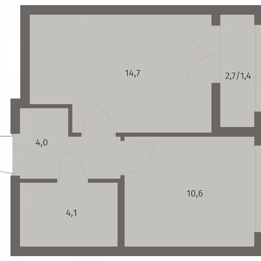 1-к. квартира, 34,7 м², 5/11 эт.