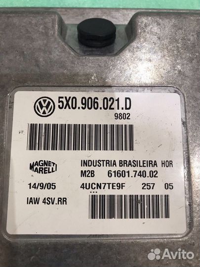 Эбу VW Pointer 5XO.906.021.D