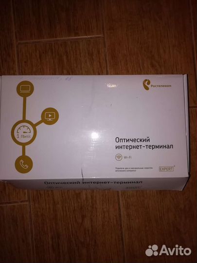 Оптический интернет терминал ростелеком