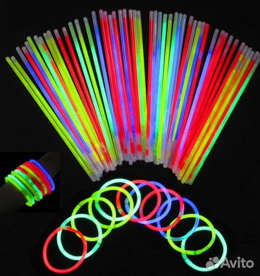 Неоновые палочки Glowstick. хис