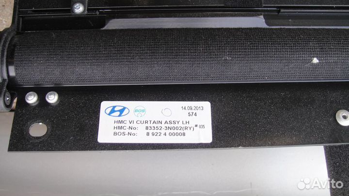 Equus шторки дверная задняя правая левая и задняя