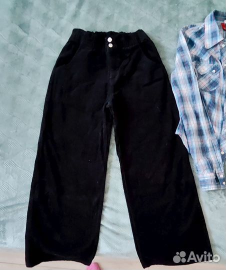 Брюки вельветовые на девочку, р.152 Ostin