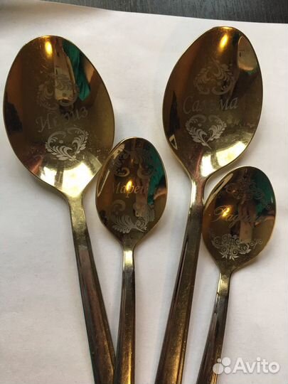 Ложки с именами разных национальностей