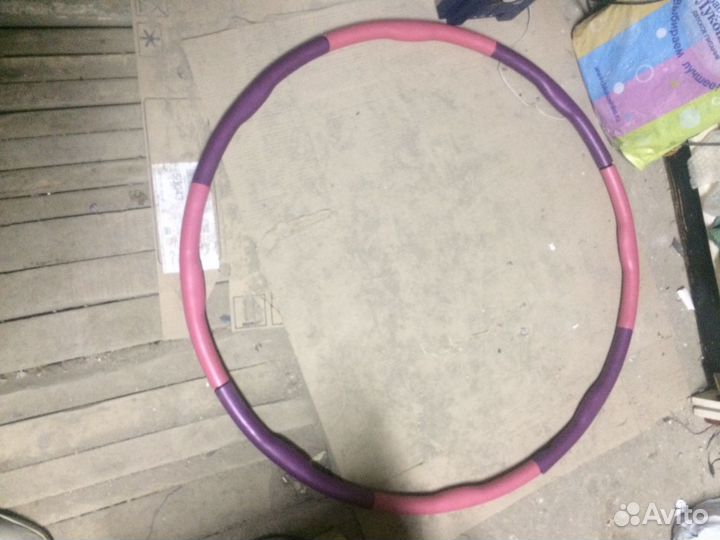 Фитнес обруч для похудения 1,2кг разборной