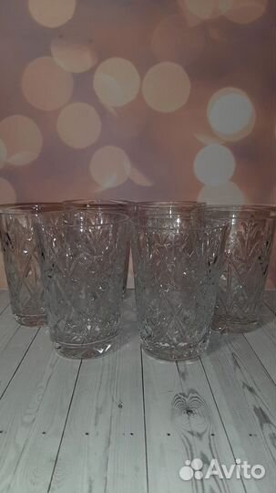Хрустальные стаканы СССР
