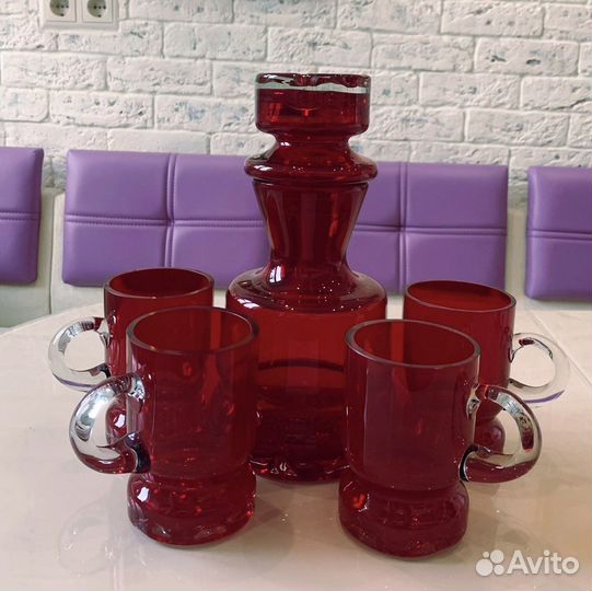 Красное стекло СССР