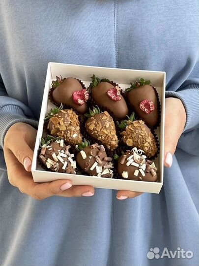 Клубника в бельгийском шоколаде