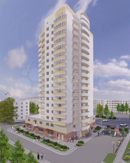 3-к. квартира, 100,6 м², 7/17 эт.