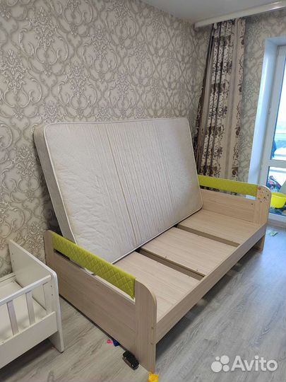 Детская кровать от 3 лет с матрасом бу