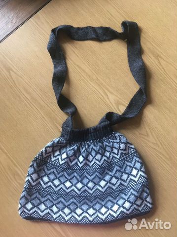 Вязаная сумка, новая