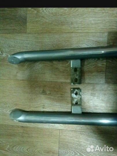 Декоративные пороги на Митсубиси Лансер 9