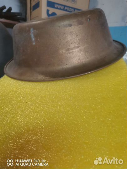 Таз латунный