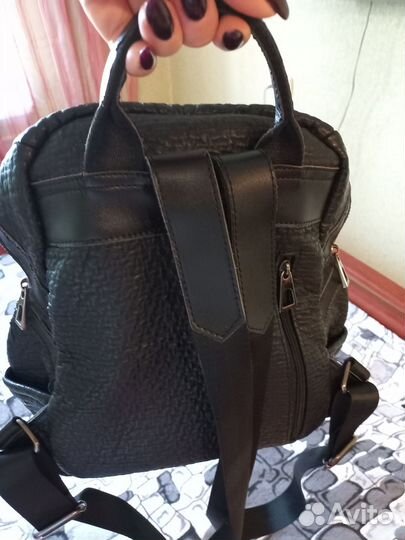 Рюкзак женский черный маленький