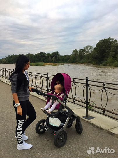 Коляска stokke trailz 2 в 1