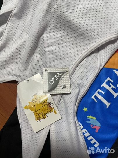 Велотрико с лямками