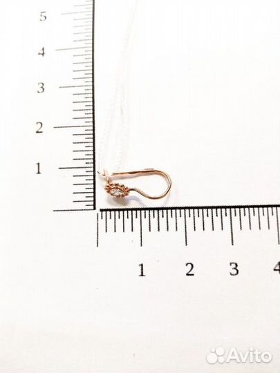 Золотые серьги