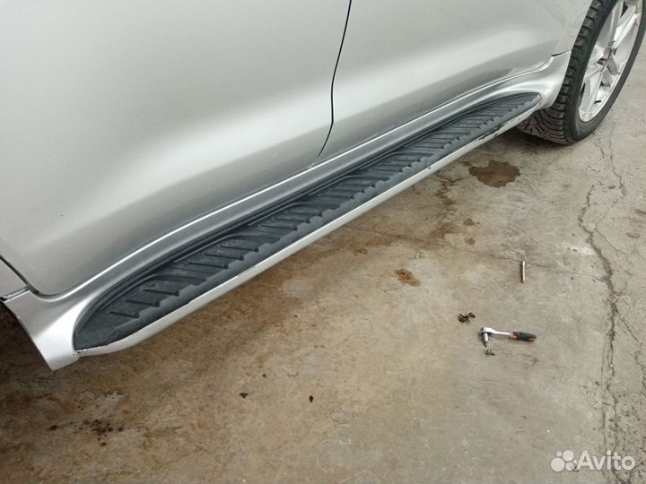 Пороги toyota land cruiser 200