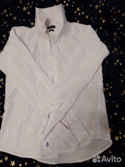 Рубашка белая школьная