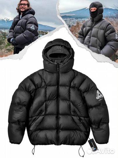 Пуховик palace pertex balaclava puffa