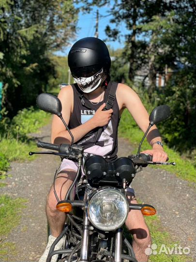 Мотошлем Череп