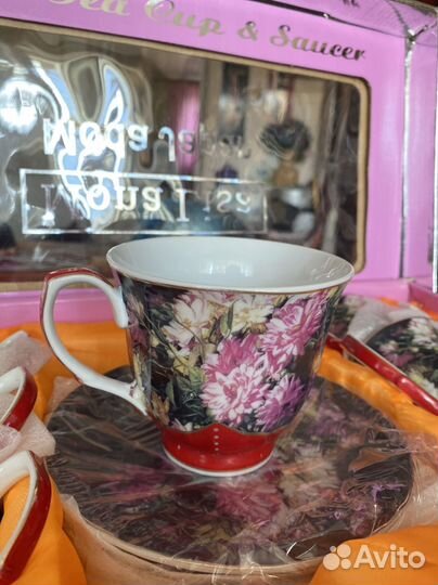 Чашка с блюдцем