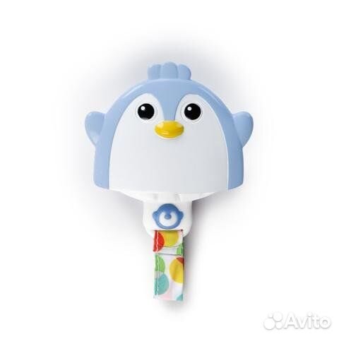 Прорезыватель с зажимом - Пингвин