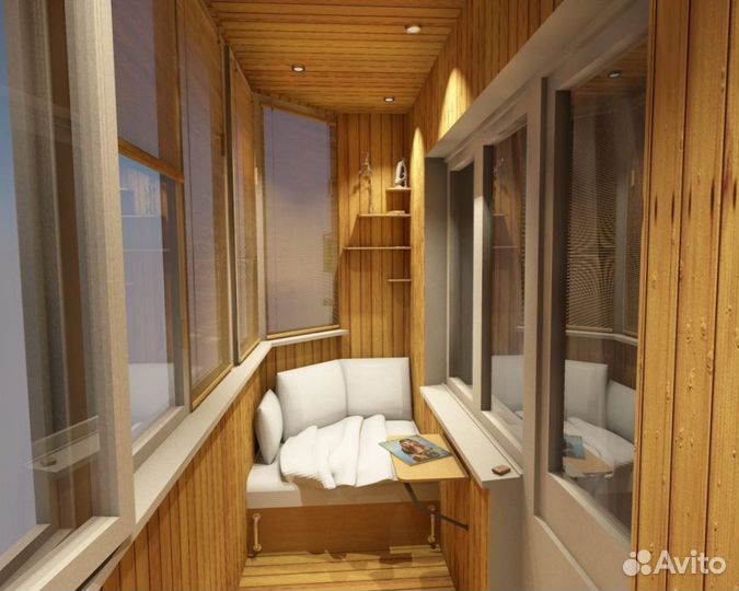 Остекление балконов