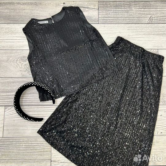 Костюм для девочки праздничный новогодний