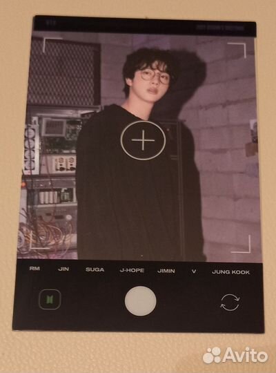 Открытка и рамка Джин Bts season's greetings 2022