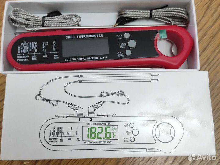 Термометр для гриля