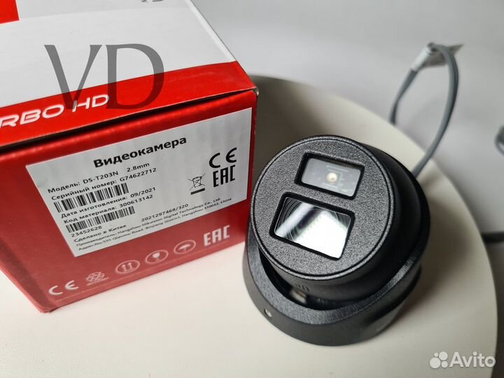 HD-TVI видеокамера hiwatch DS-T203N (2.8 mm)