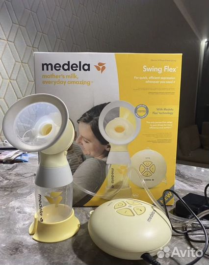 Электрический молокоотсос medela swing flex