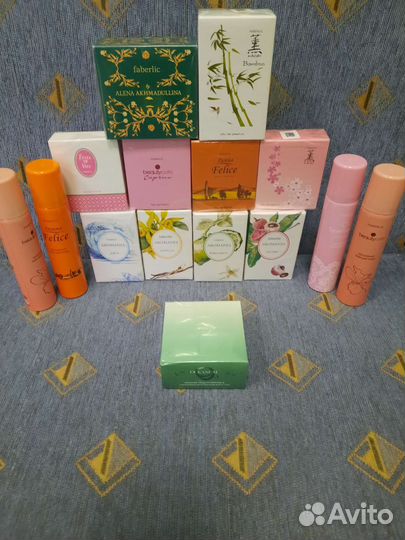 Парфюмерия, гели для душа, шампуни, косметика