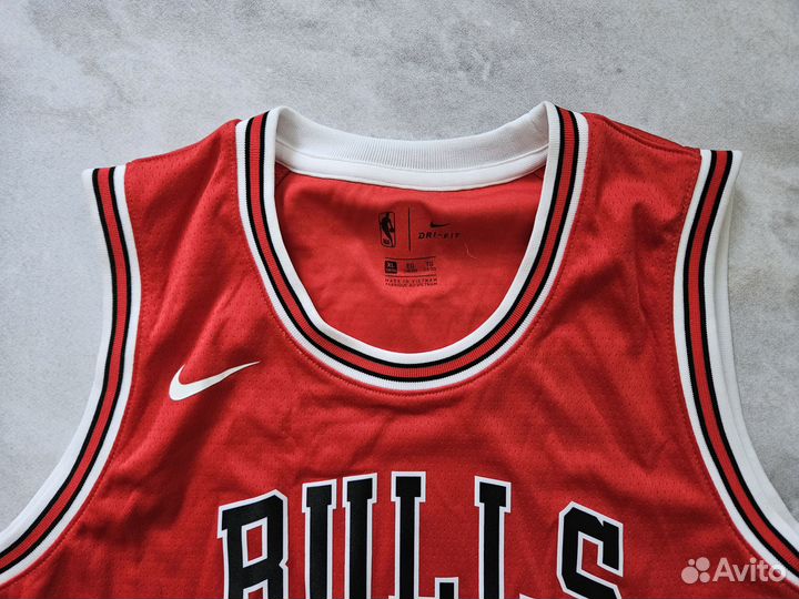 Nike x Chicago Bulls #8 майка джерси баскетбольная