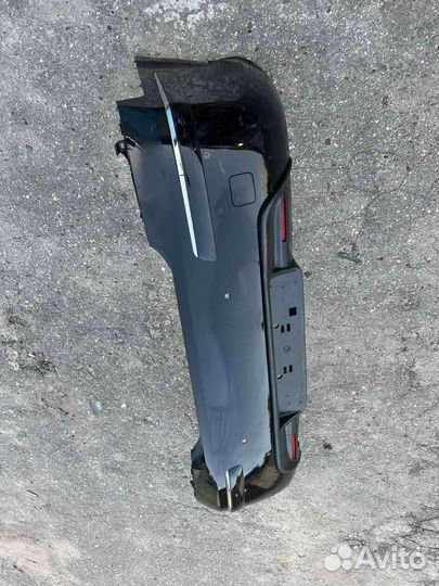 Задний бампер Peugeot 407,рестайлинг