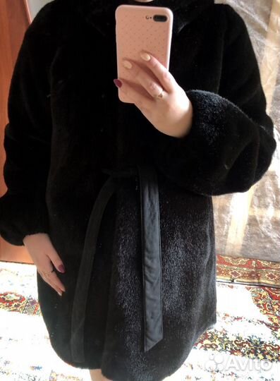 Шуба эко-мех