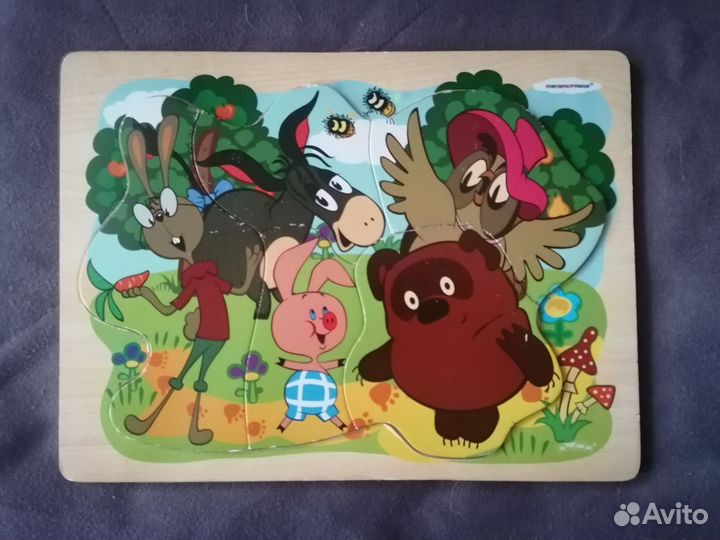 Деревянные пазлы