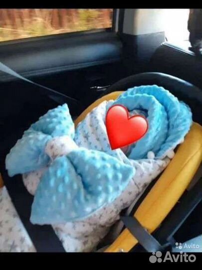 Конверт одеяло на выписку