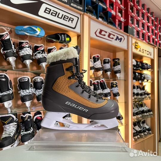Коньки прогулочные bauer whistler jr