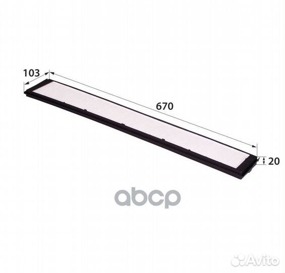 AC-016E OEM 64 31 9 216 591 (фильтр салонный) A