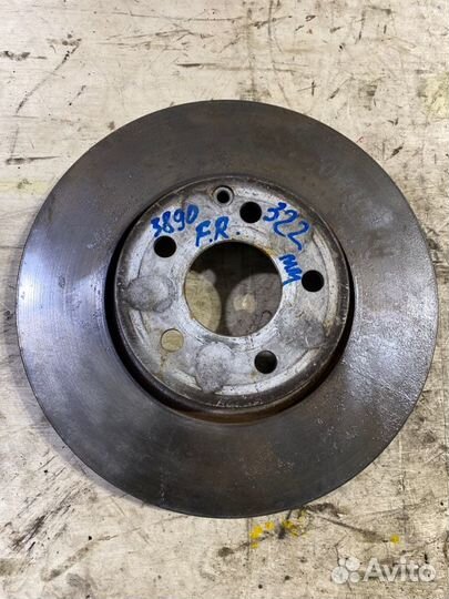 Тормозной диск передний Mercedes-Benz E-Class W212